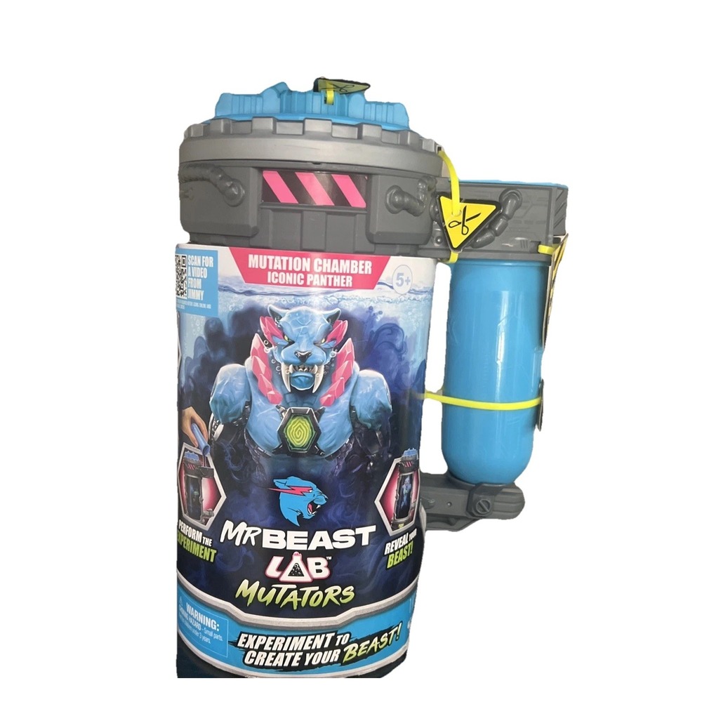 Mr Beast‎ Lab Mutators Iconic Panther Mutation Chamber Toy Kids 5+